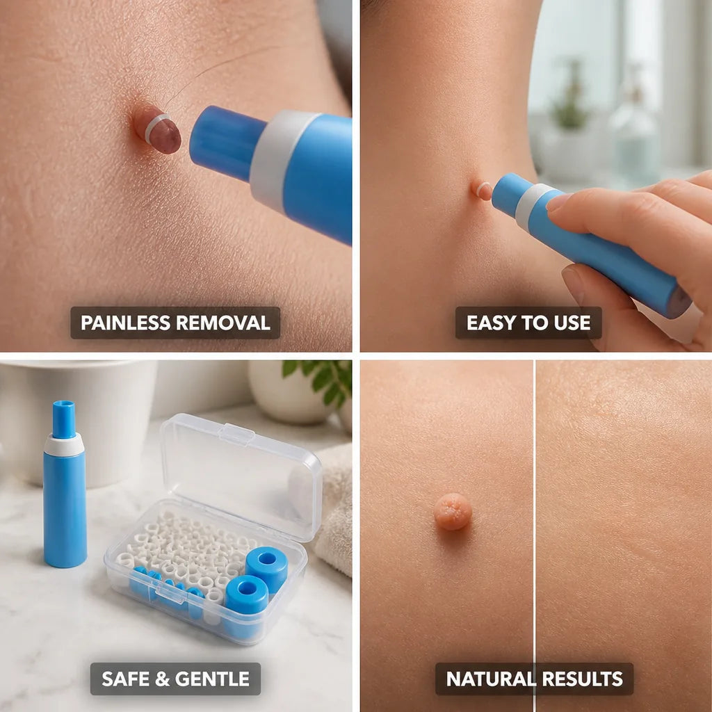 Skin Tag Remover Silicone Band Painless & Chemical-Free