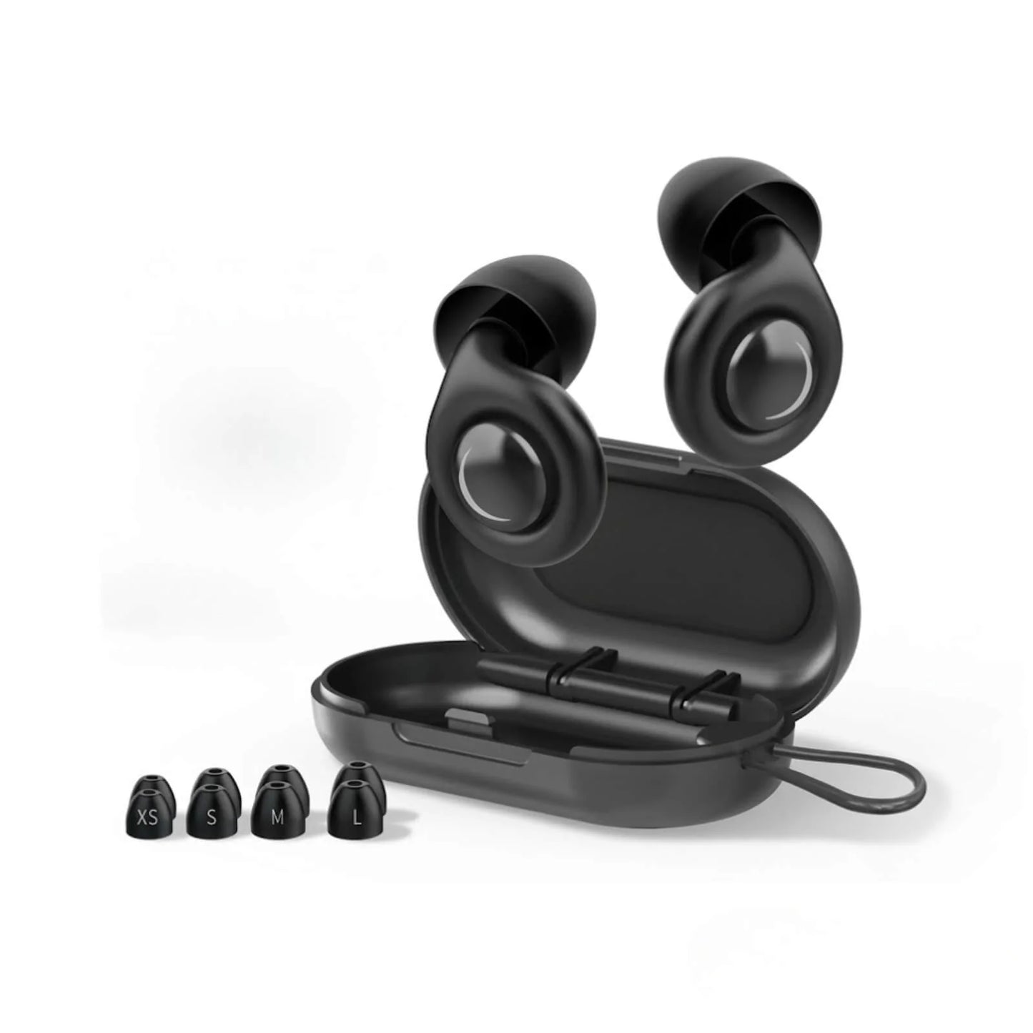 Sleep Earplugs Ergonomic Low-Profile Noise-Reducing Silicone