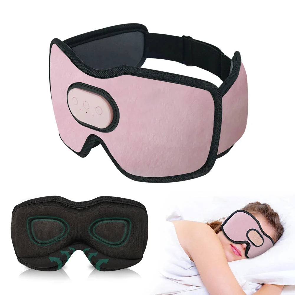 Sleep Headphones 3D Blackout Bluetooth & 10-Hour Playtime
