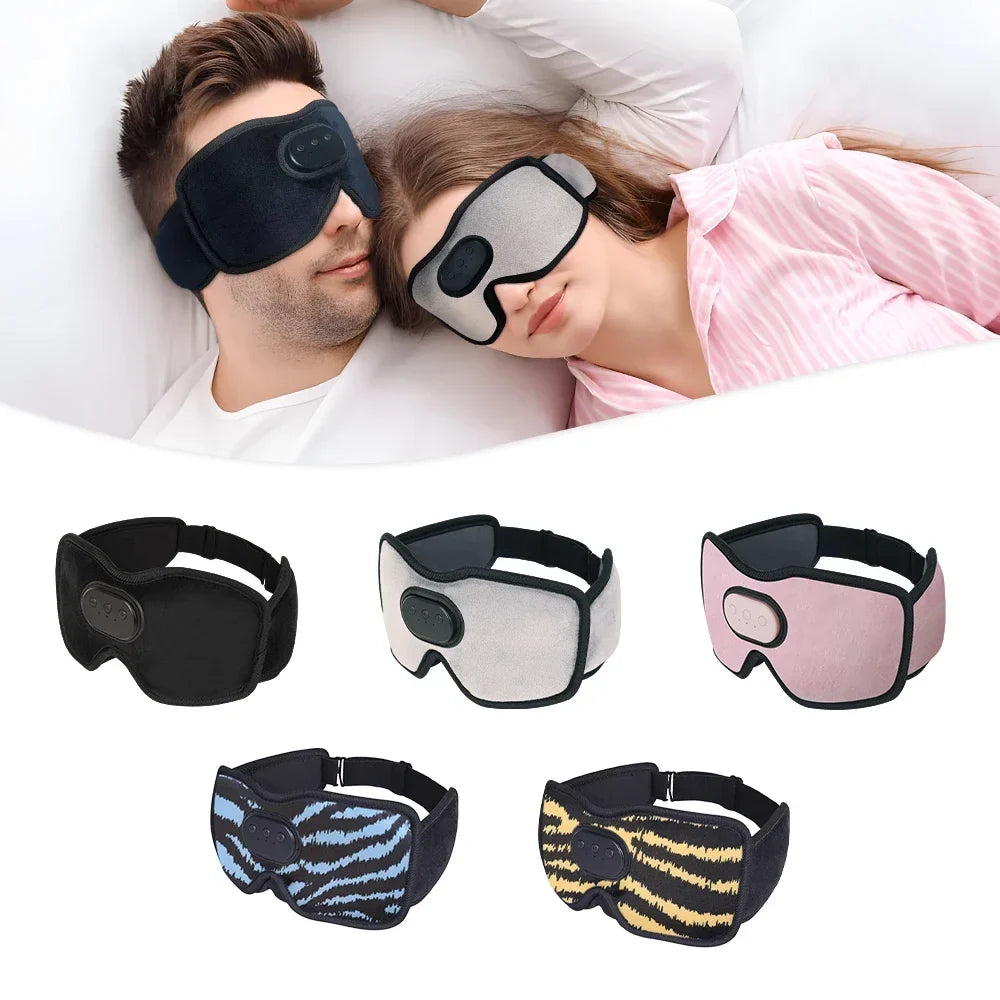 Sleep Headphones 3D Blackout Bluetooth & 10-Hour Playtime
