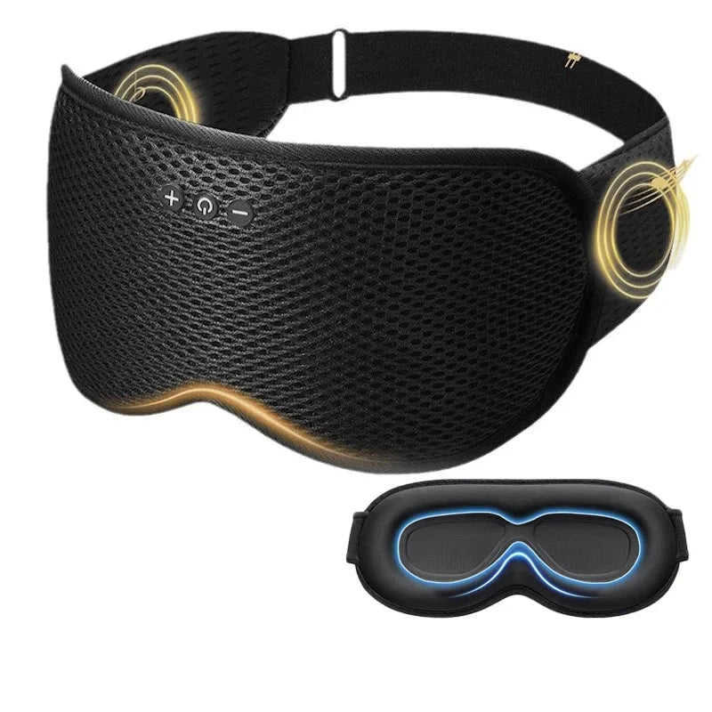 Sleep Mask Contoured Blackout Bluetooth