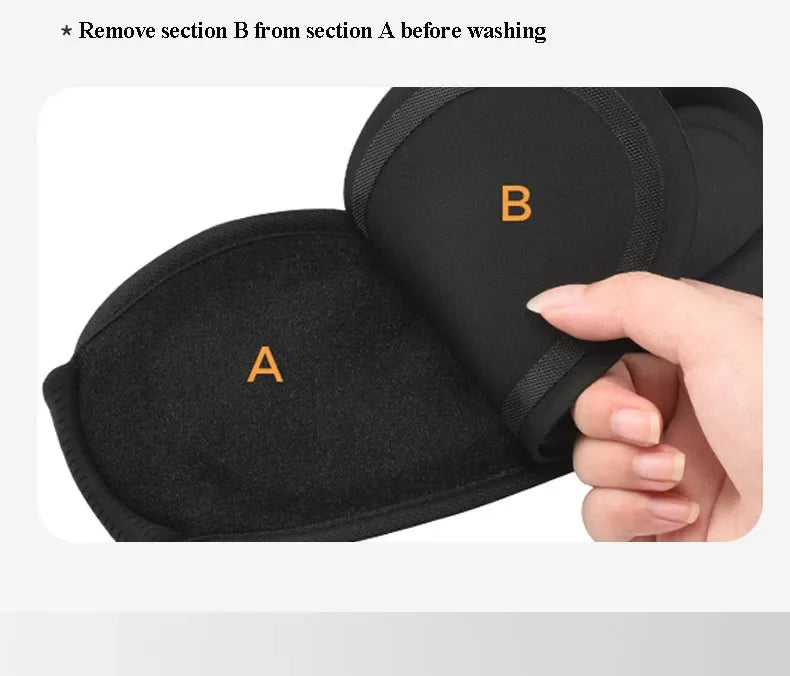 Sleep Mask Contoured Blackout Bluetooth