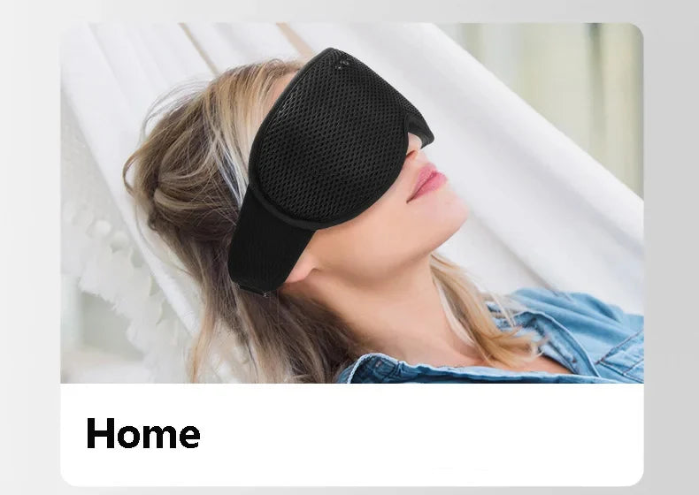 Sleep Mask Contoured Blackout Bluetooth