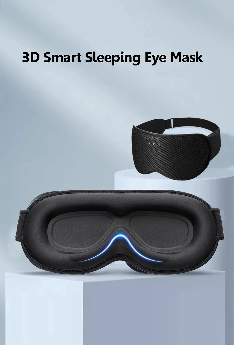 Sleep Mask Contoured Blackout Bluetooth