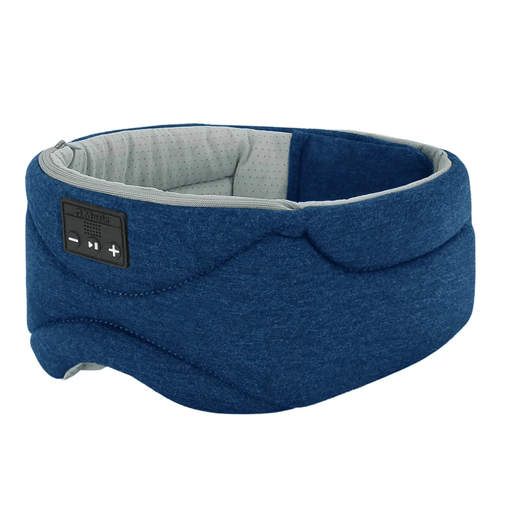 Sleep Mask Light-Blocking Bluetooth Speakers 35-Hour Playback