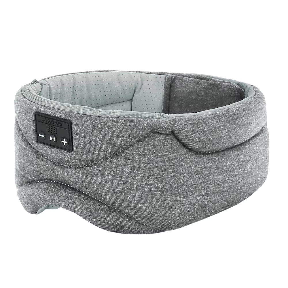 Sleep Mask Light-Blocking Bluetooth Speakers 35-Hour Playback