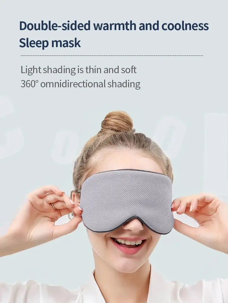 Sleep Mask Mulberry Silk Contoured Light-Blocking