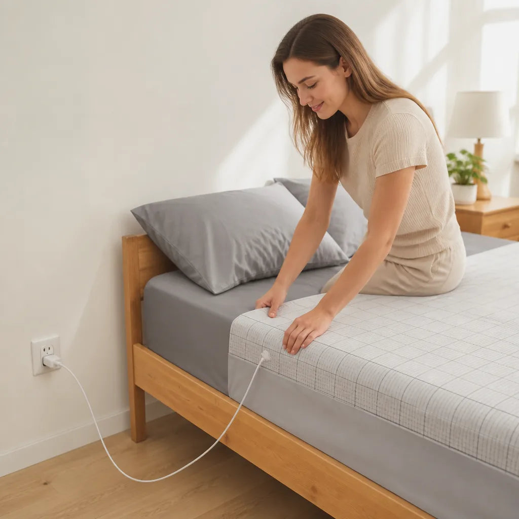 Sleep Sheet Grounding Cord & Plug Included