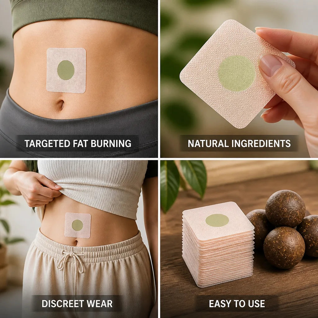 Slimming Patch Targeted Belly Natural Discreet Wear