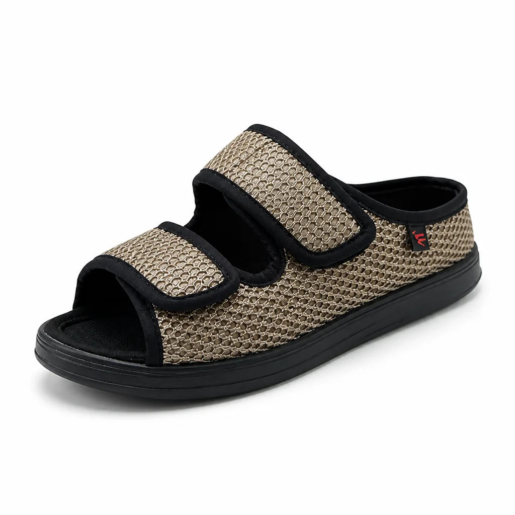 Slippers Pressure-Relief Breathable Mesh & Cushioned