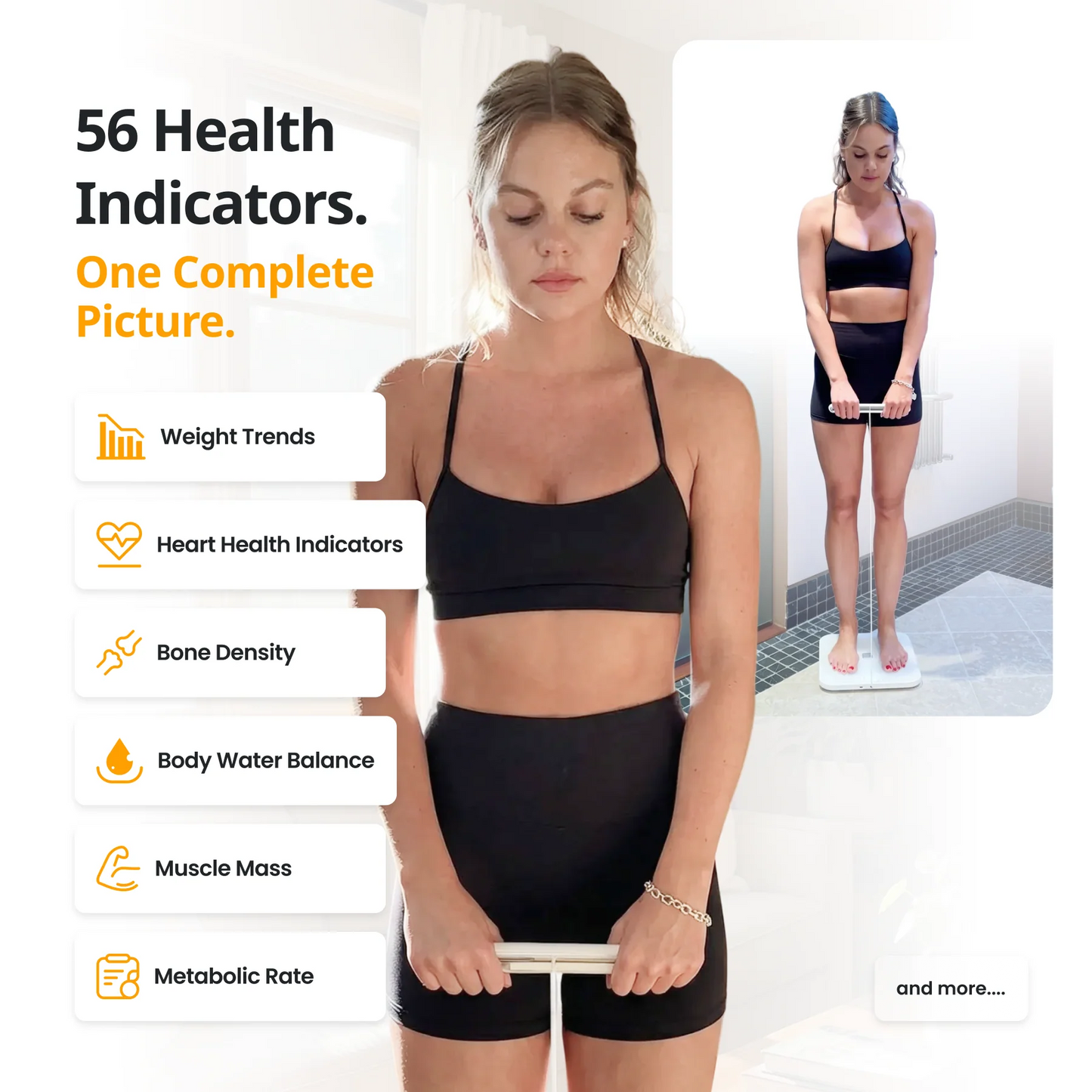 Smart Body Scale 8-Electrode Segmental Analysis