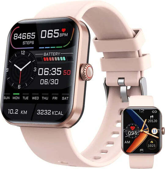 Smart Fitness Watch HD Touchscreen Activity & Sleep Tracking