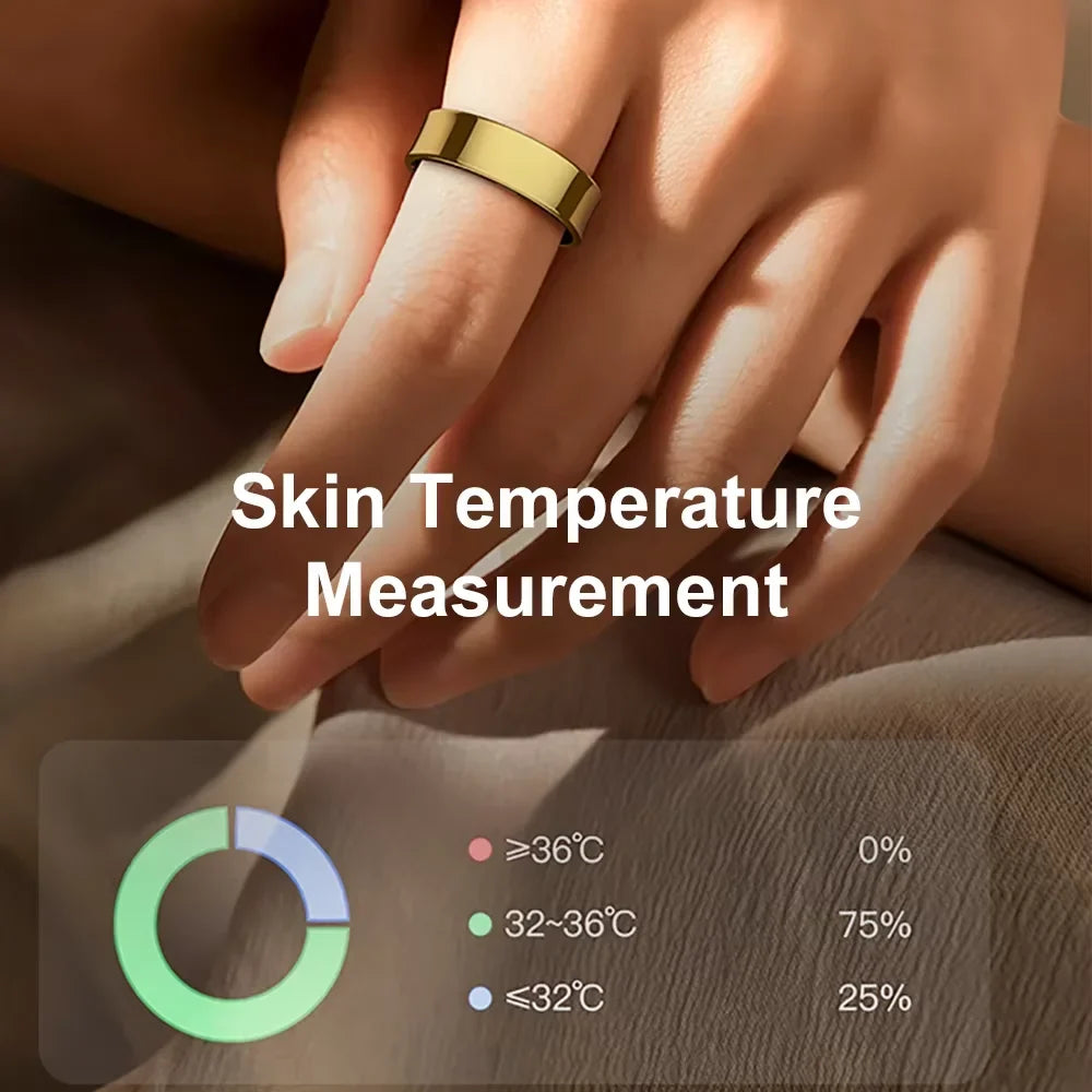 Smart Ring Heart Rate & SpO2 57-Day Battery
