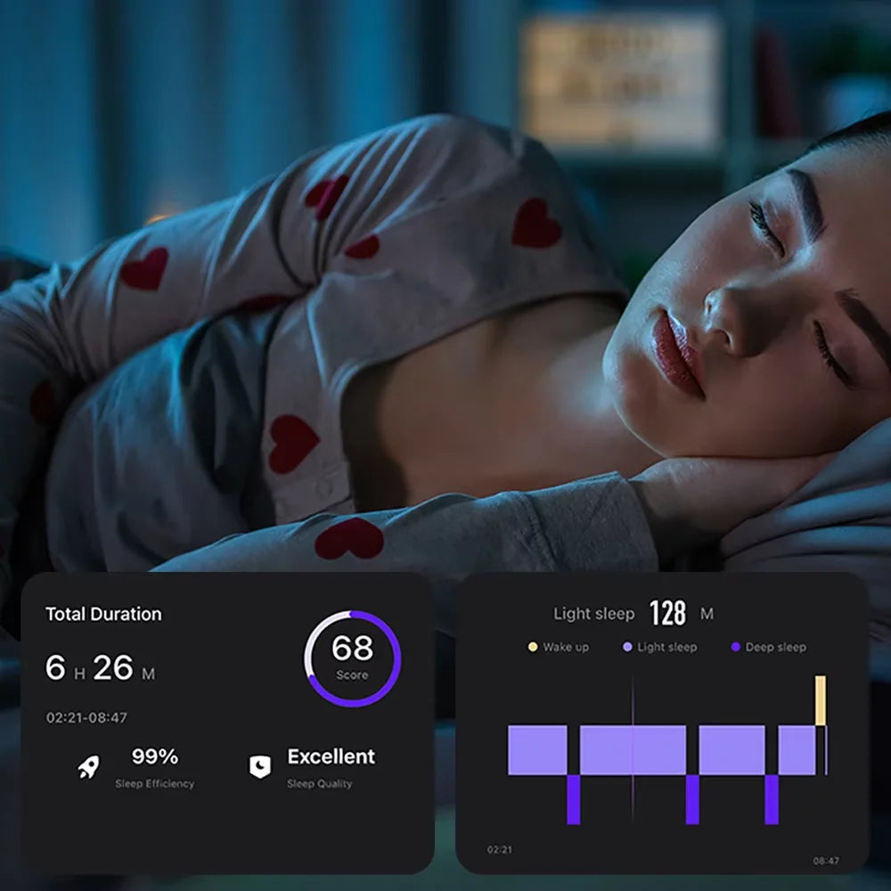 Smart Ring Heart Rate & SpO2 57-Day Battery