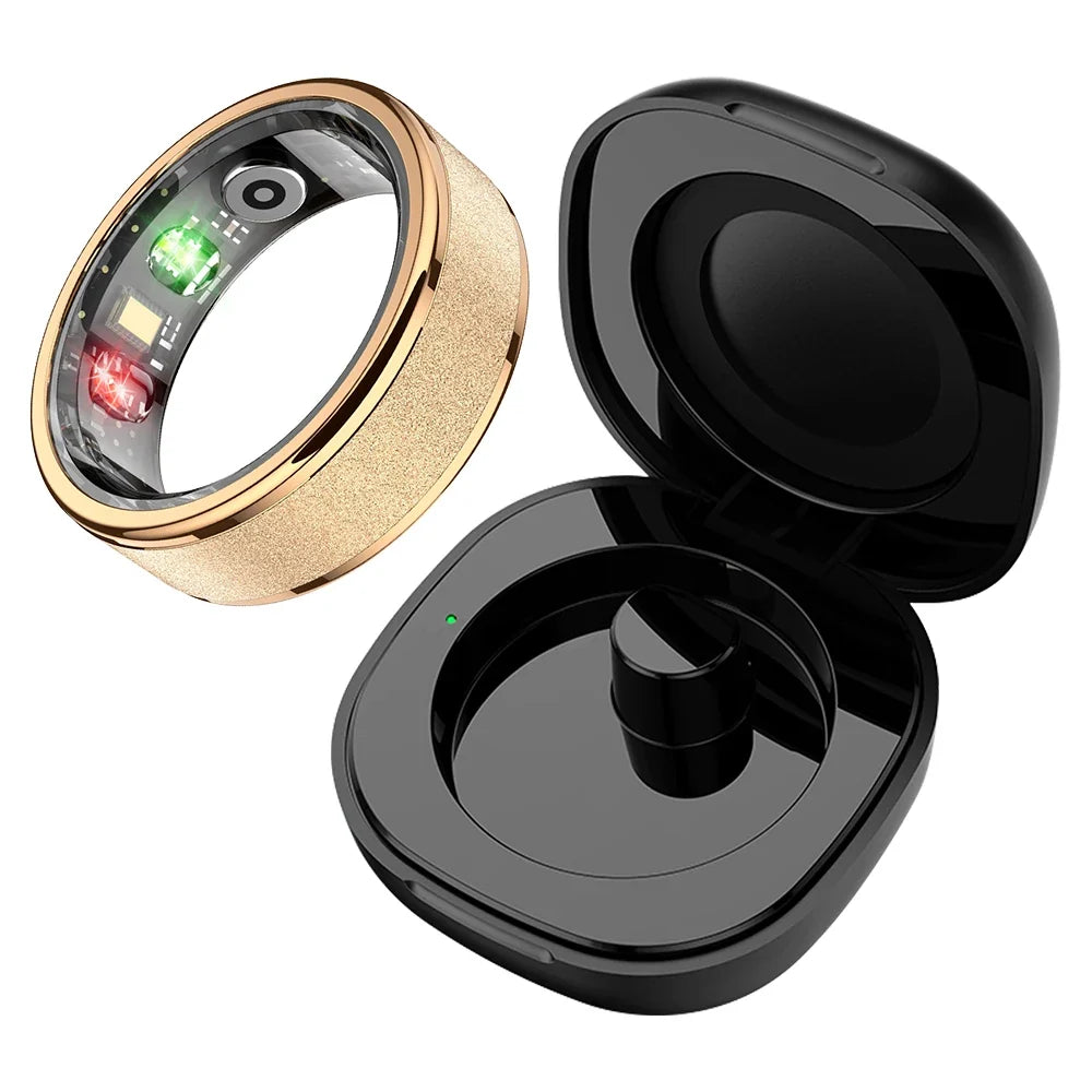 Smart Ring Heart & Sleep Monitor 5ATM Waterproof