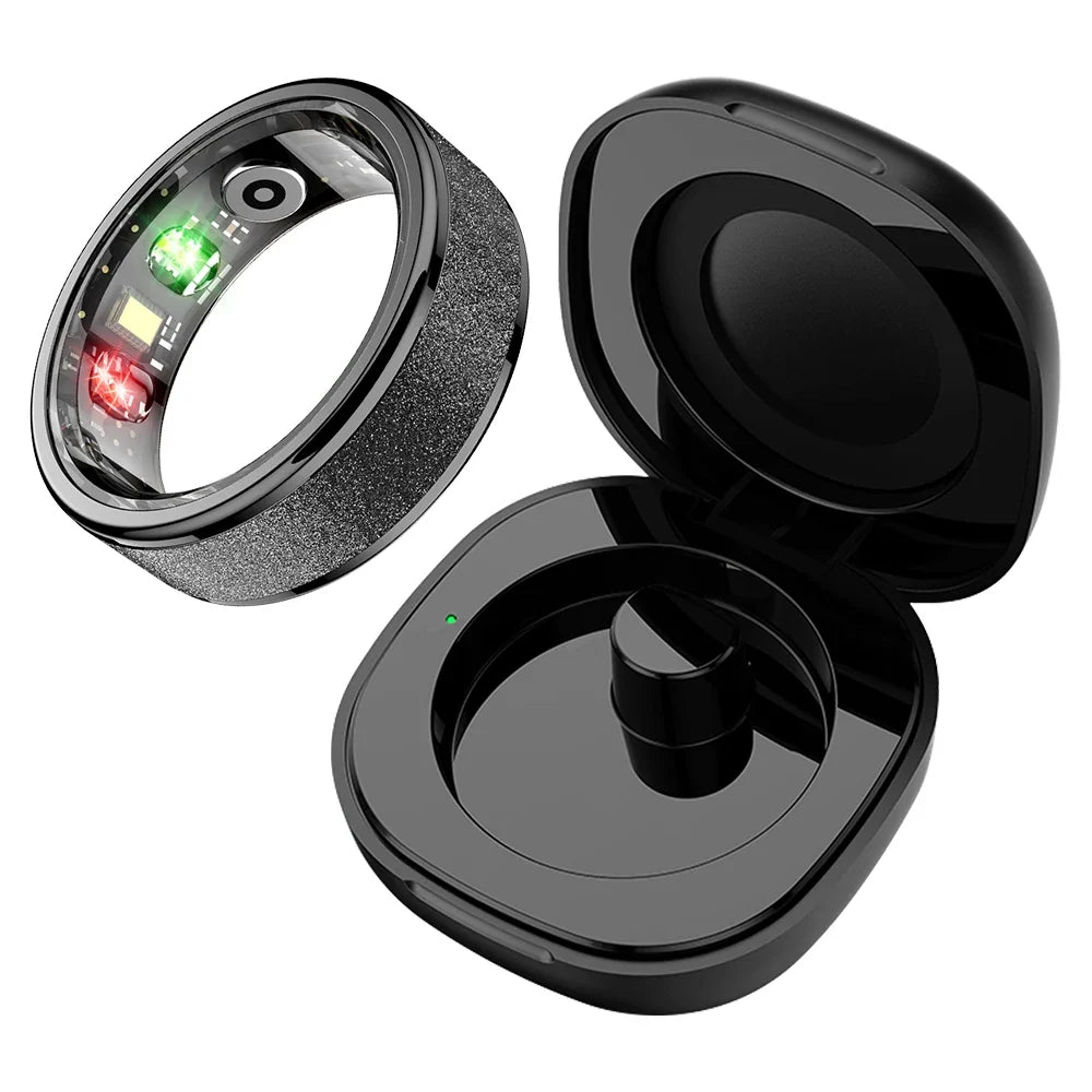 Smart Ring Heart & Sleep Monitor 5ATM Waterproof