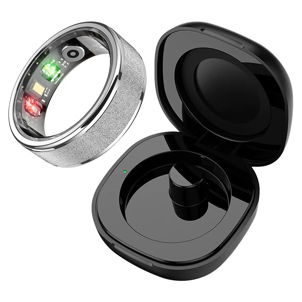 Smart Ring Heart & Sleep Monitor 5ATM Waterproof