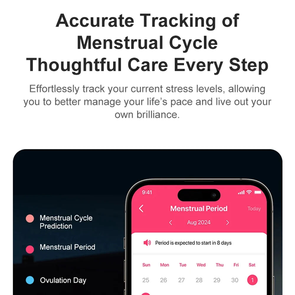 Smart Ring Rotating Spinner & Heart Rate Tracking 60-Day Battery