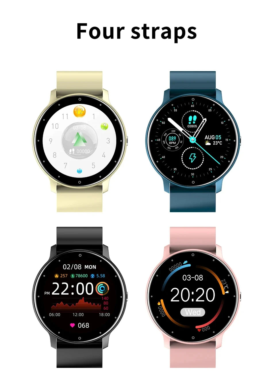 Smartwatch 1.39 Inch HD Bluetooth Calling & Music