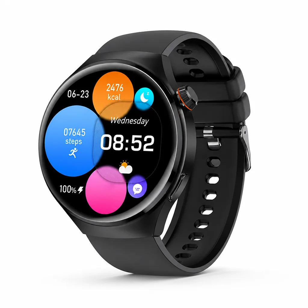 Smartwatch NFC Payment GPS Health Tracking