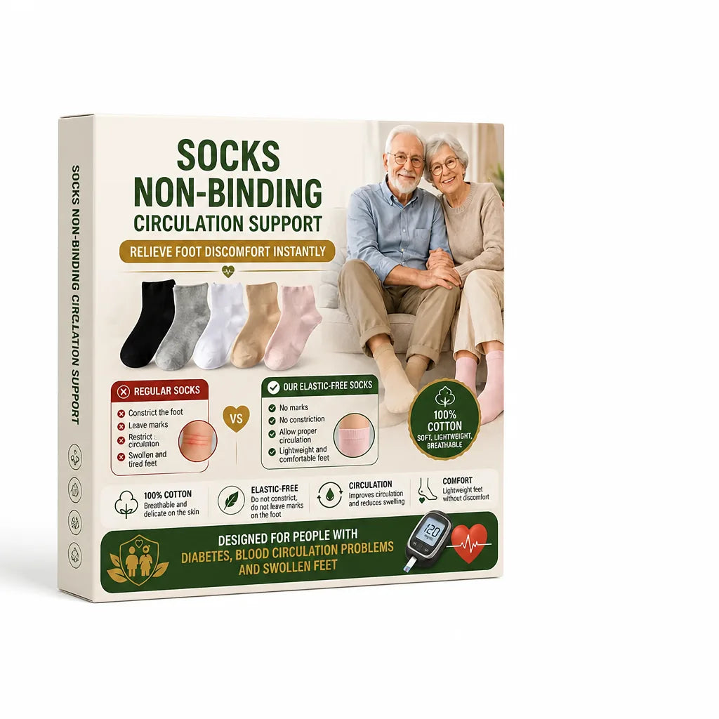 Socks Non-Binding Circulation Support One Size