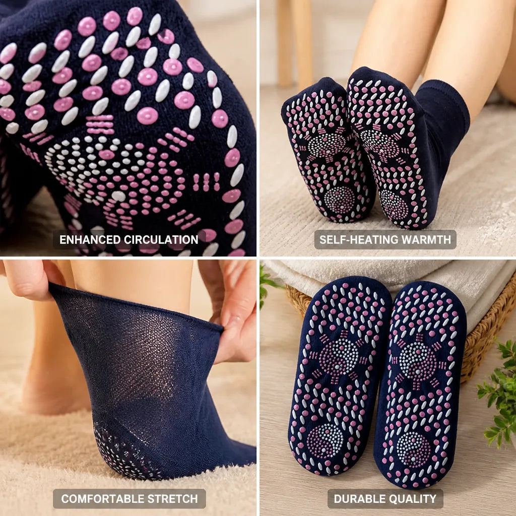 Socks Tourmaline-Infused Self-Heating Circulation Support