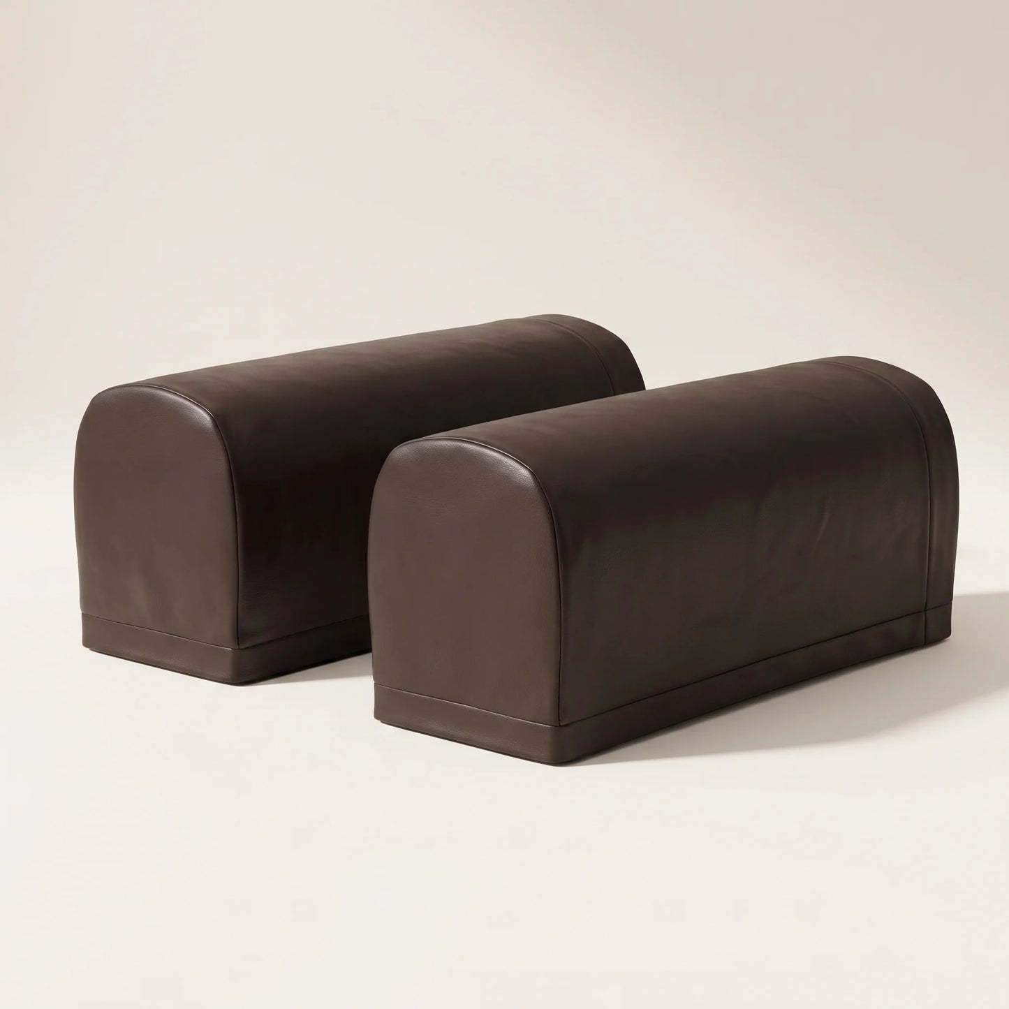 Sofa Armrest Covers Stretch-Fit Two-Piece Set