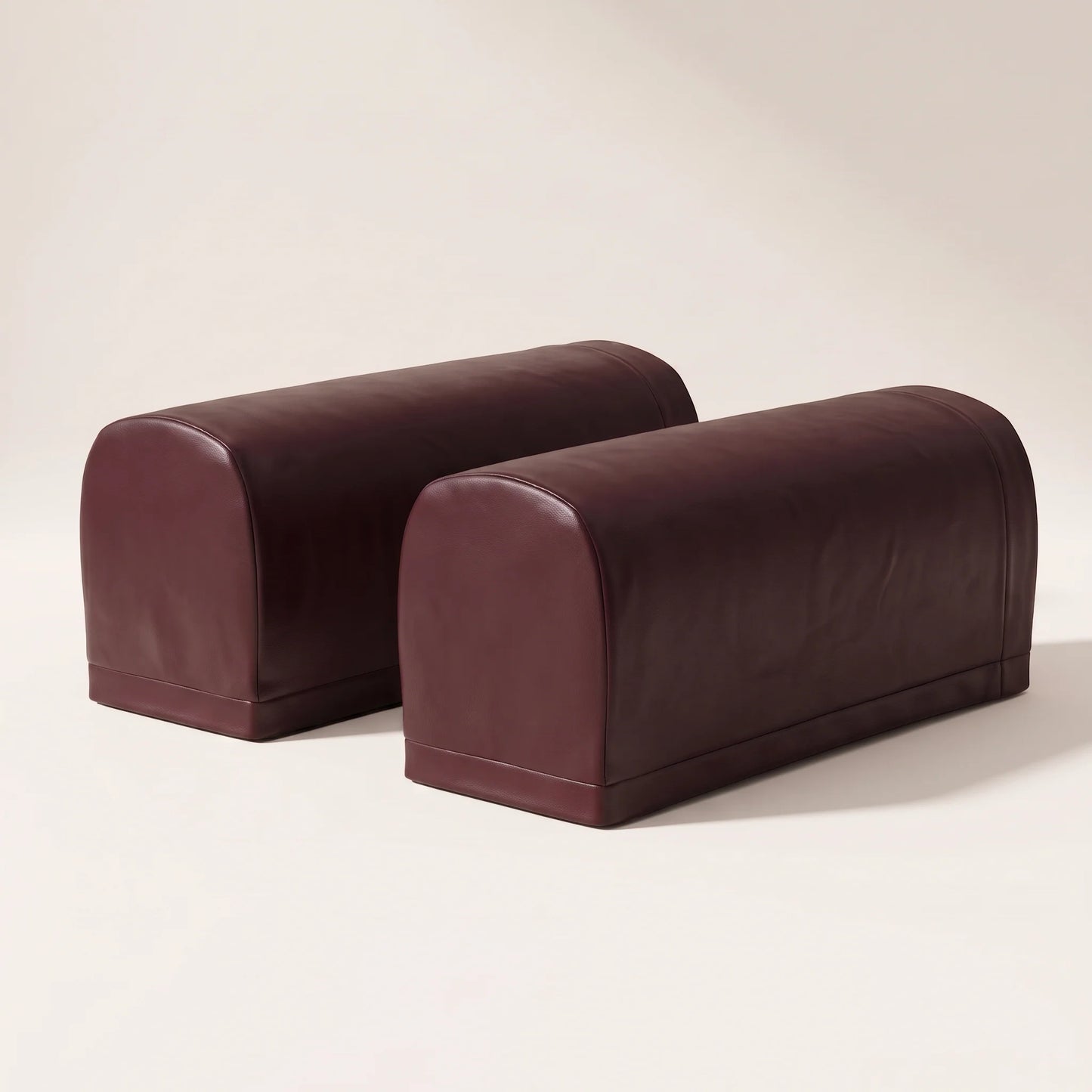 Sofa Armrest Covers Stretch-Fit Two-Piece Set