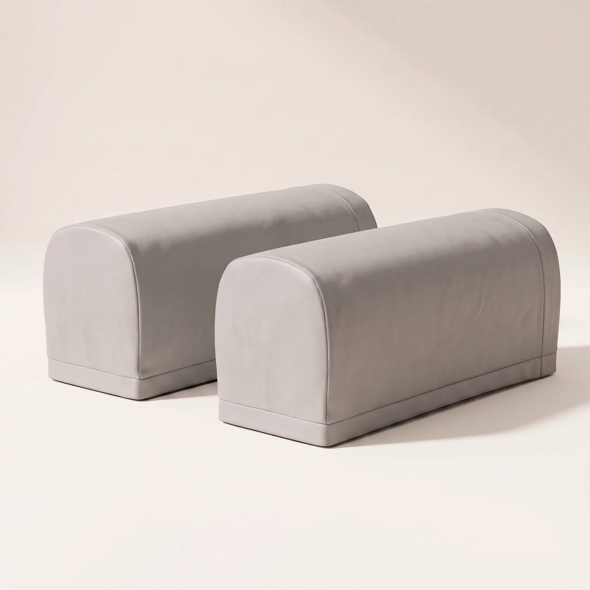 Sofa Armrest Covers Stretch-Fit Two-Piece Set