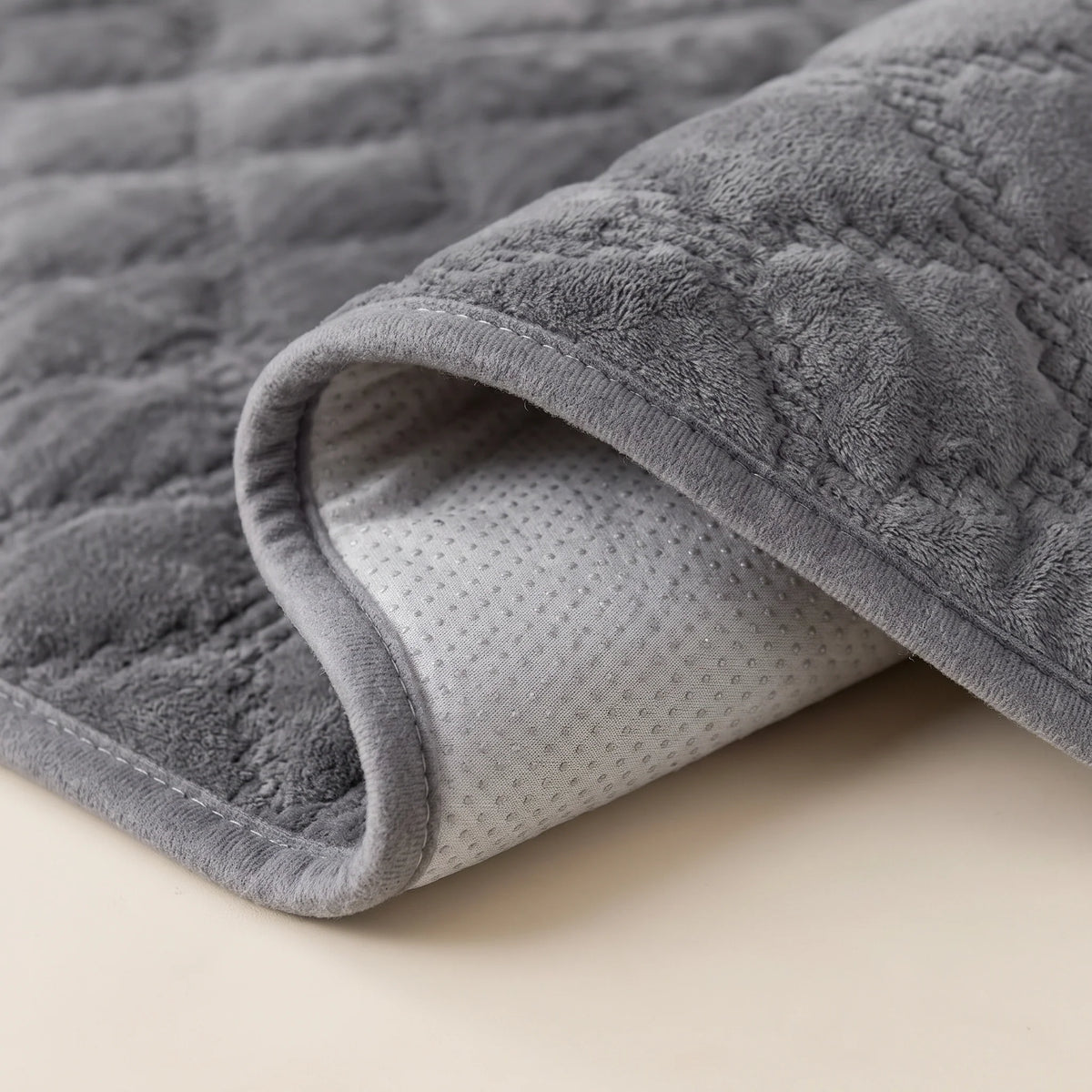 Sofa Cover Panel Quilted Plush Non-Slip Backing