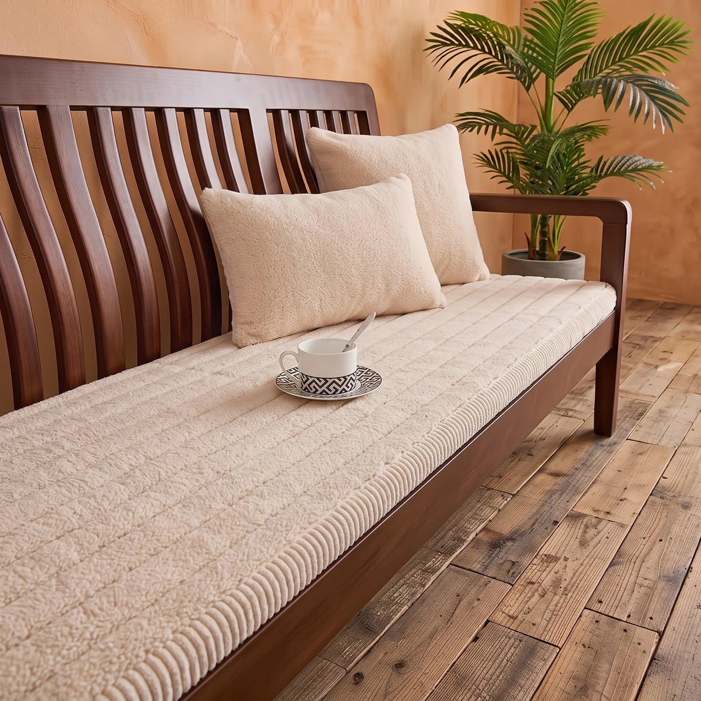 Sofa Cover Plush Non-Slip Multiple Sizes