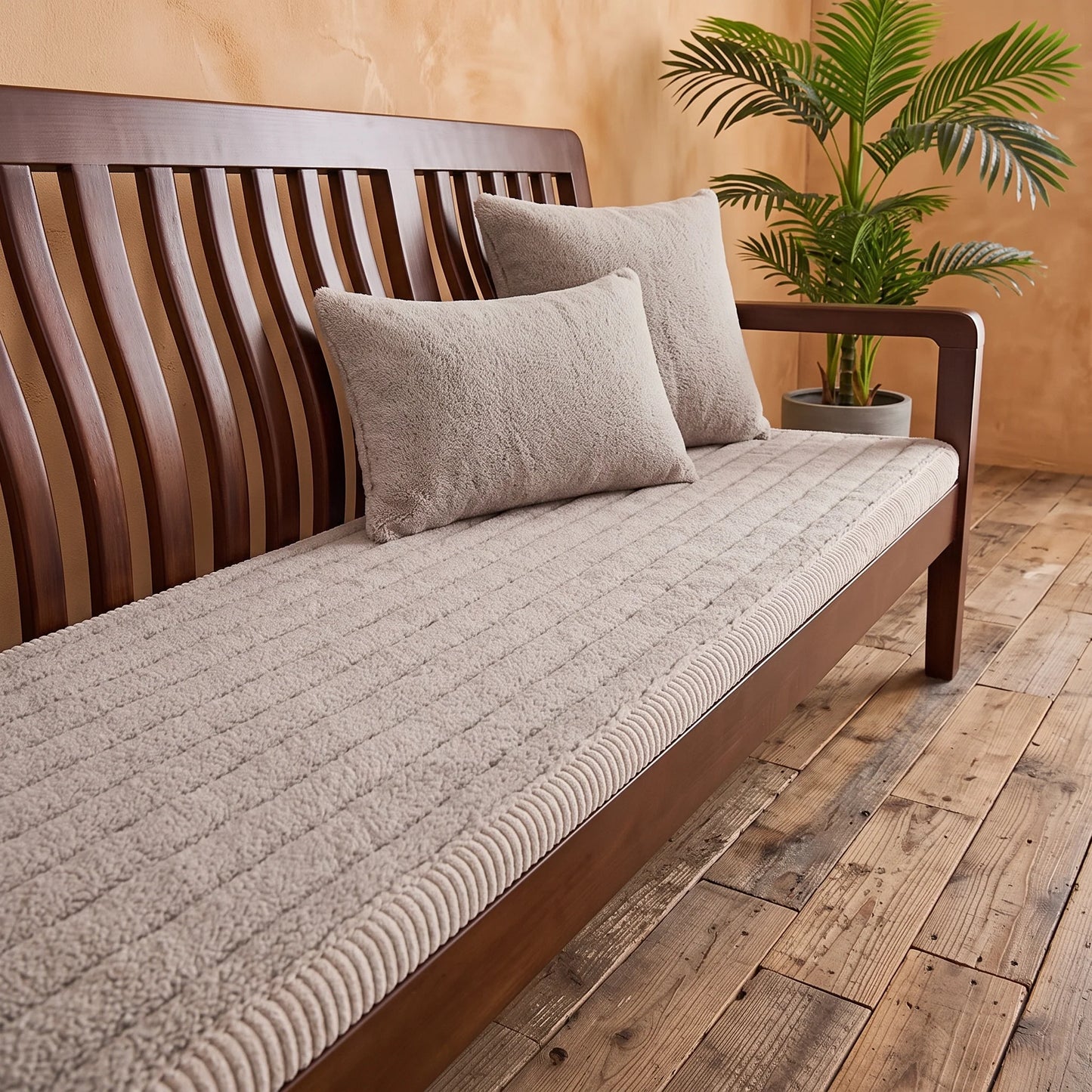 Sofa Cover Plush Non-Slip Multiple Sizes