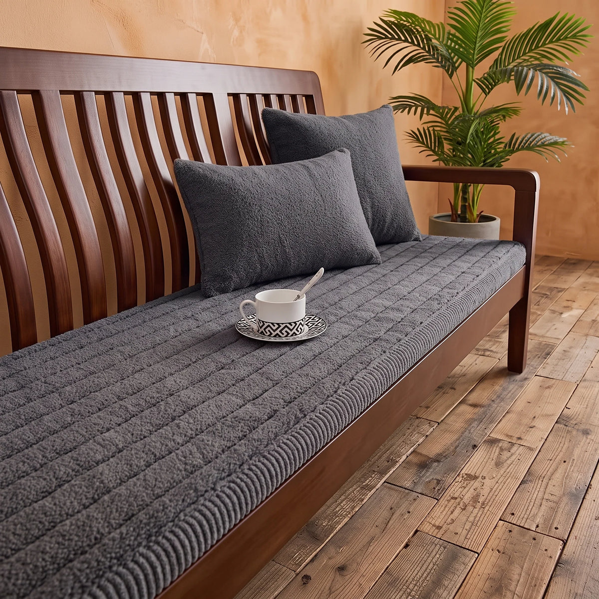 Sofa Cover Plush Non-Slip Multiple Sizes