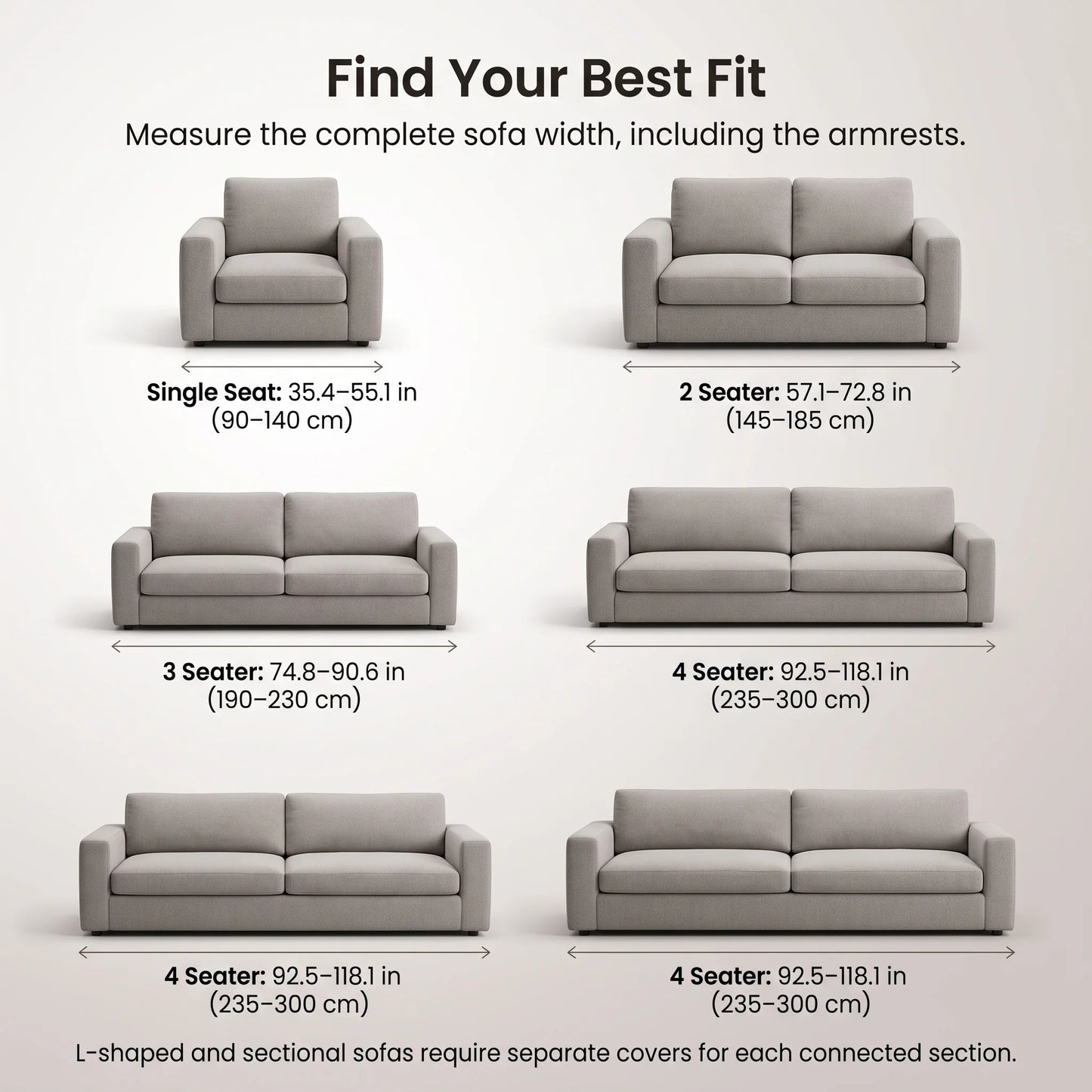 Sofa Slipcover Stretch Jacquard Leaf Pattern