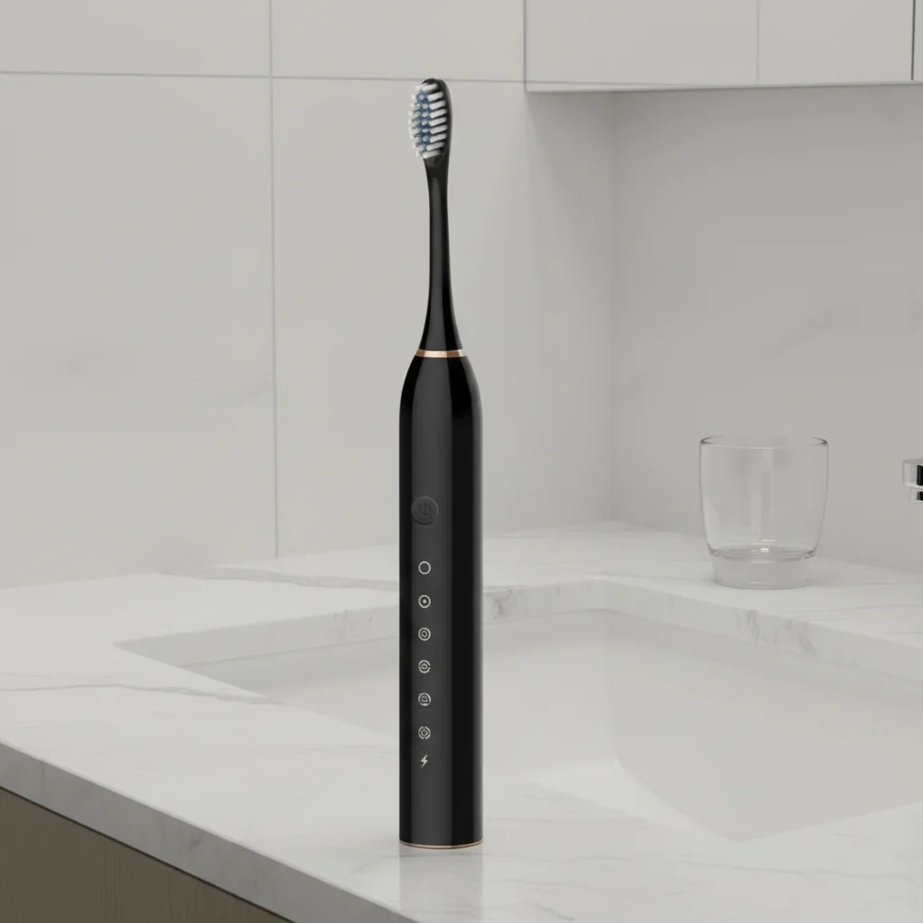Sonic Electric Toothbrush USB-C Rechargeable 8 Replacement Heads