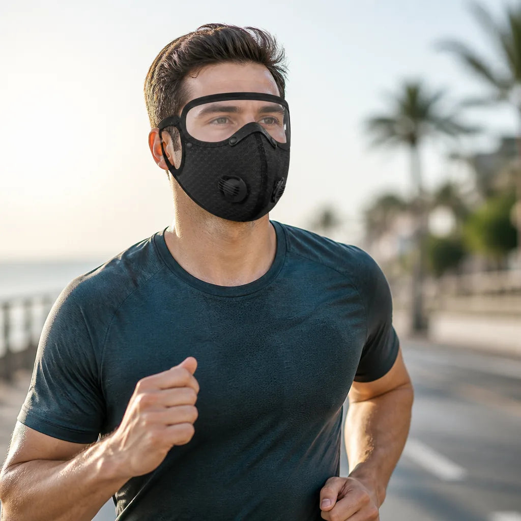 Sports Face Mask Breathable Comfortable Fit Reusable