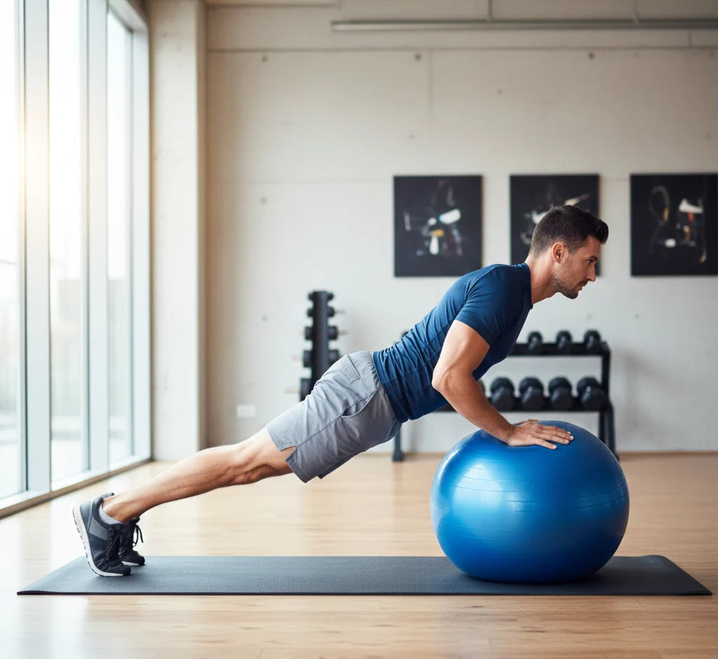 Stability Ball Anti-Burst Includes Pump Multiple Sizes