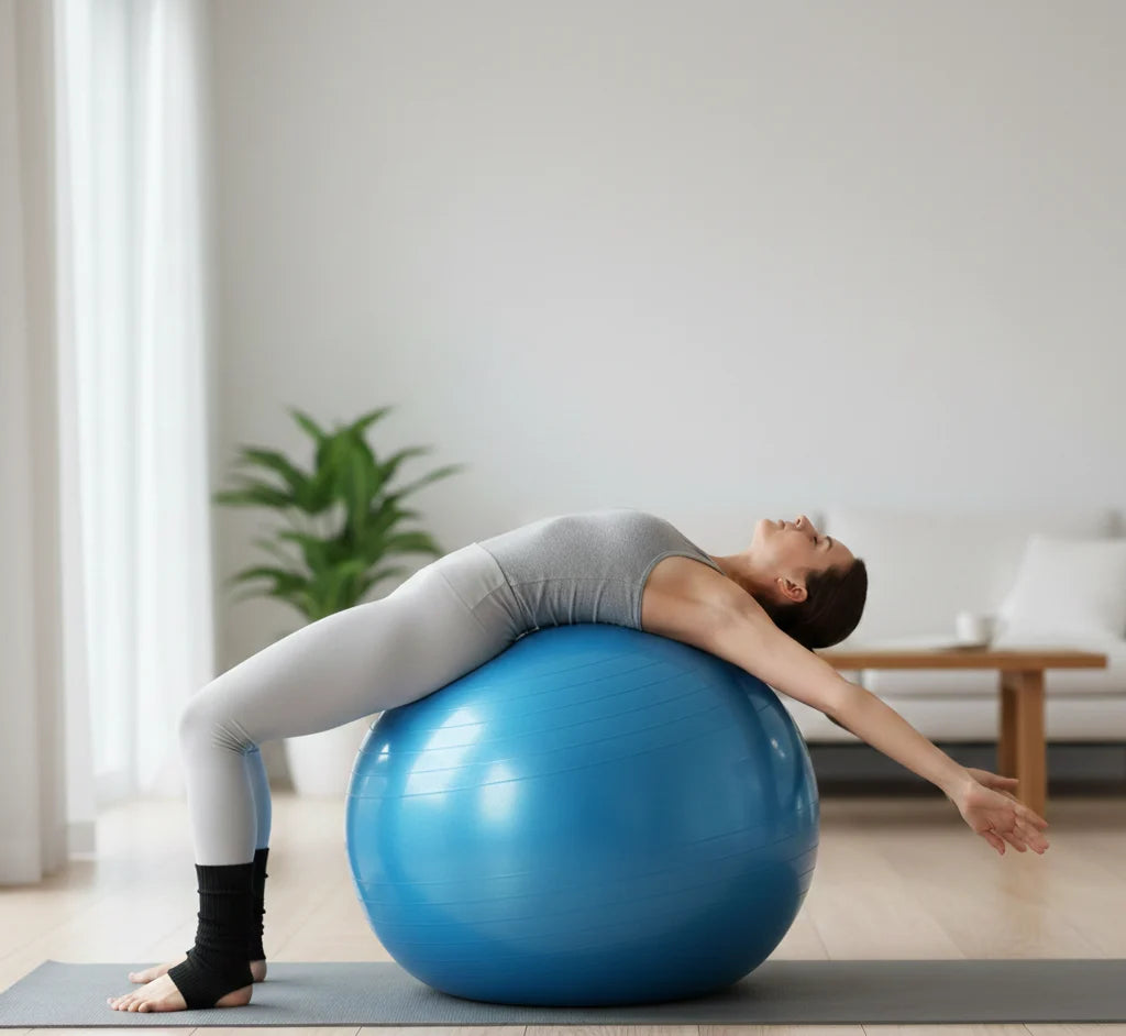 Stability Ball Anti-Burst Includes Pump Multiple Sizes