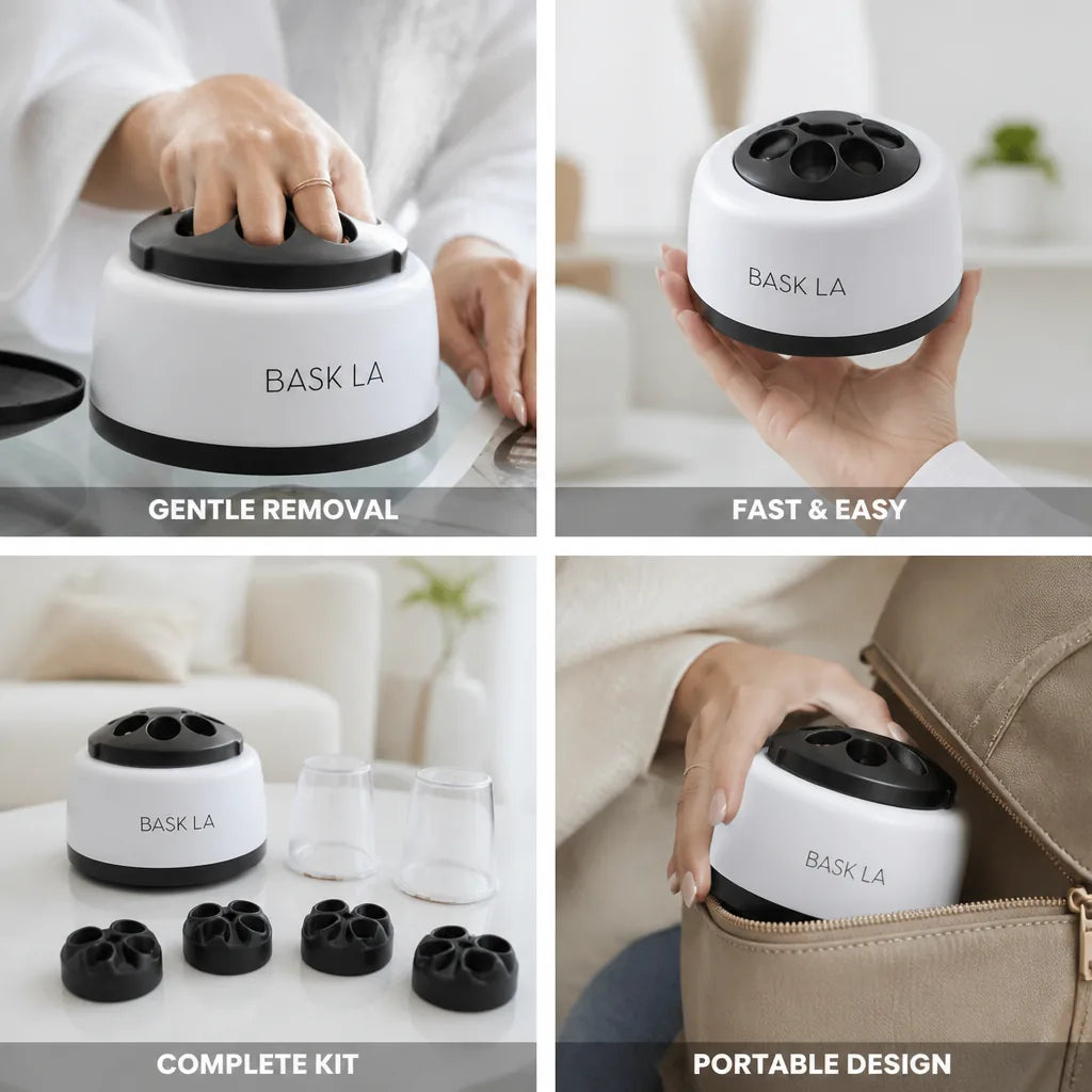 Steam Nail Remover Gentle Steam Silicone Holders & Trays
