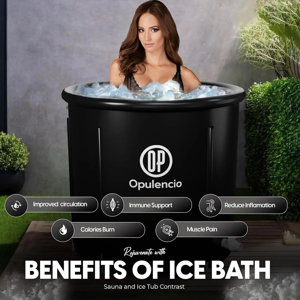 Steam Sauna Tent Foldable 9 Heat Levels Integrated Ice Bath