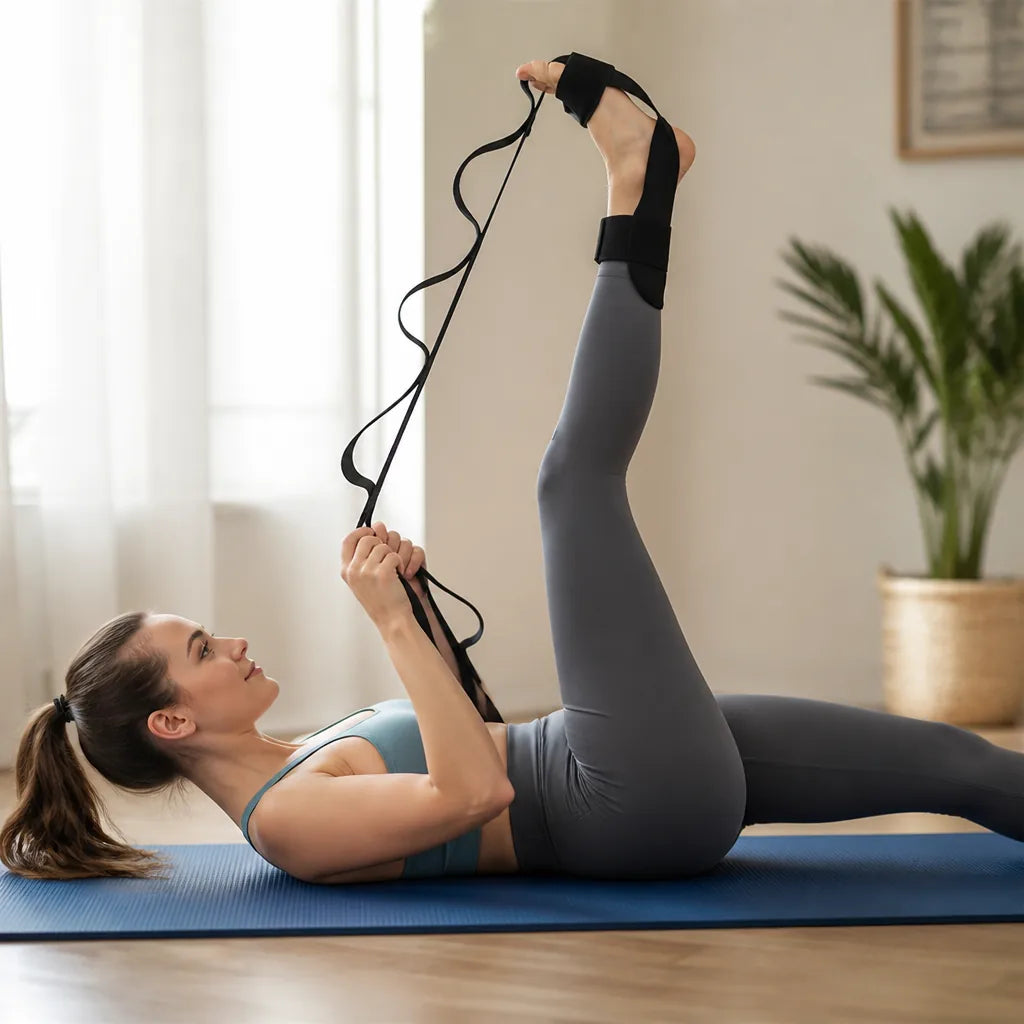 Stretching Strap 6-Handle Ergonomic Adjustable