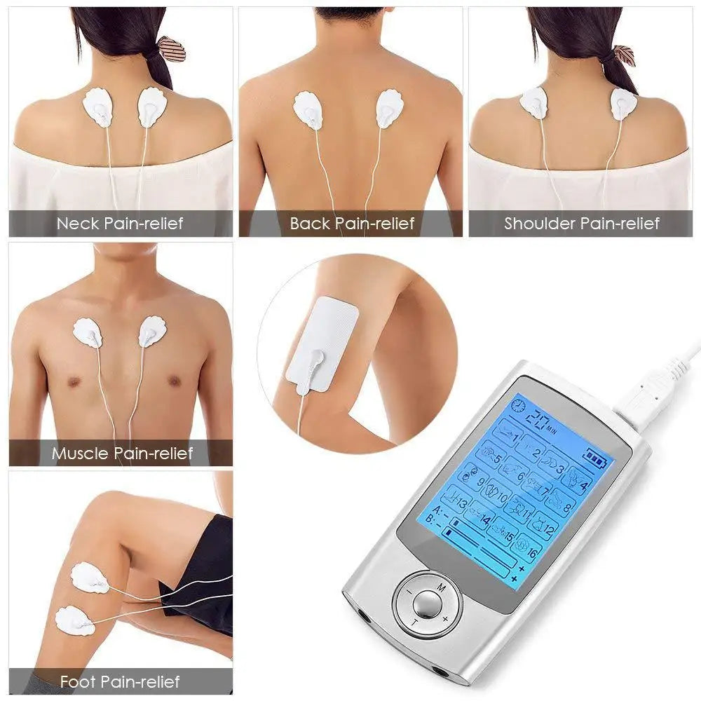 TENS & EMS Stimulator Dual Channel Rechargeable