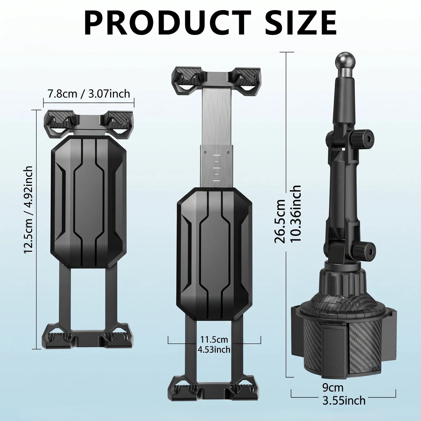 Tablet & Phone Holder Adjustable Universal Non-Slip