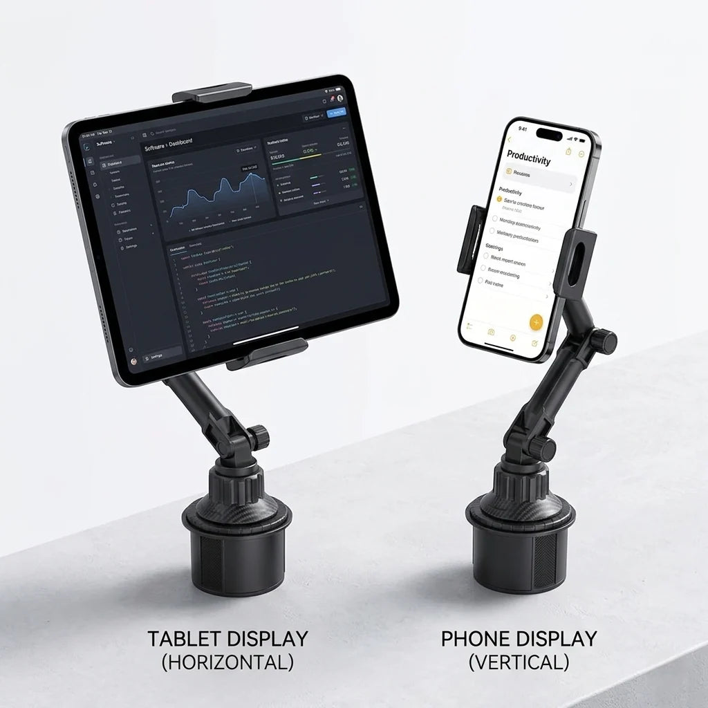 Tablet & Phone Holder Adjustable Universal Non-Slip
