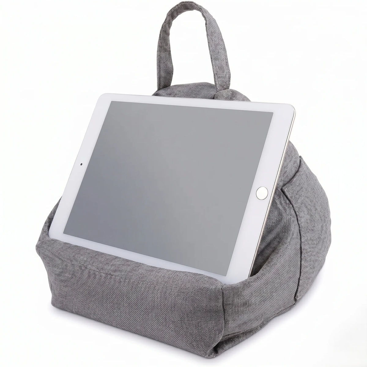 Tablet & Phone Pillow Stand Hands-Free Adjustable Plush Lap