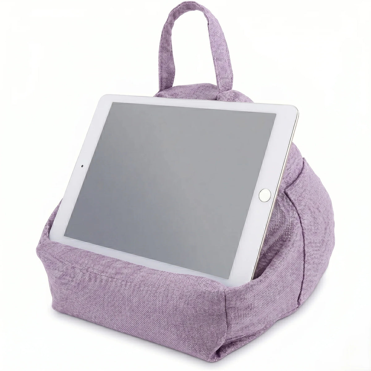 Tablet & Phone Pillow Stand Hands-Free Adjustable Plush Lap