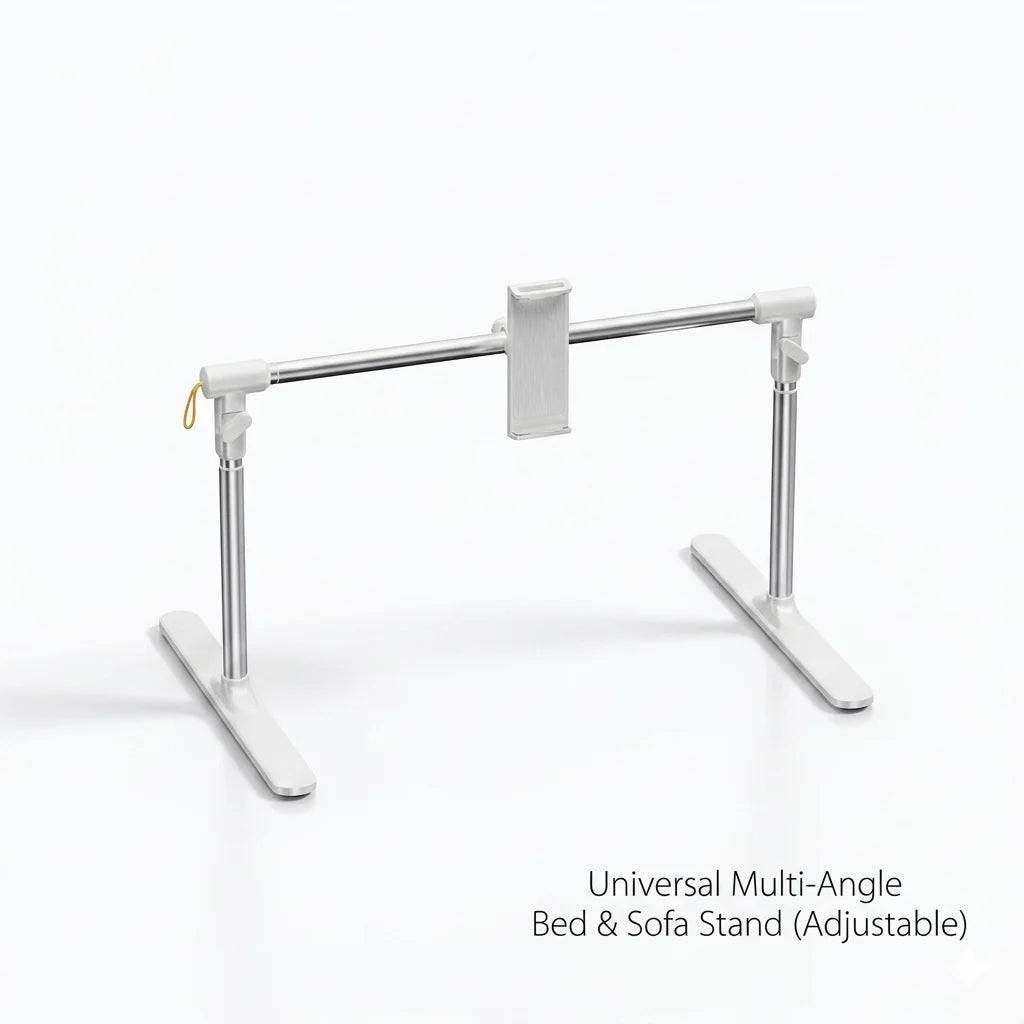 Tablet & Phone Stand Adjustable Angles Hands-Free