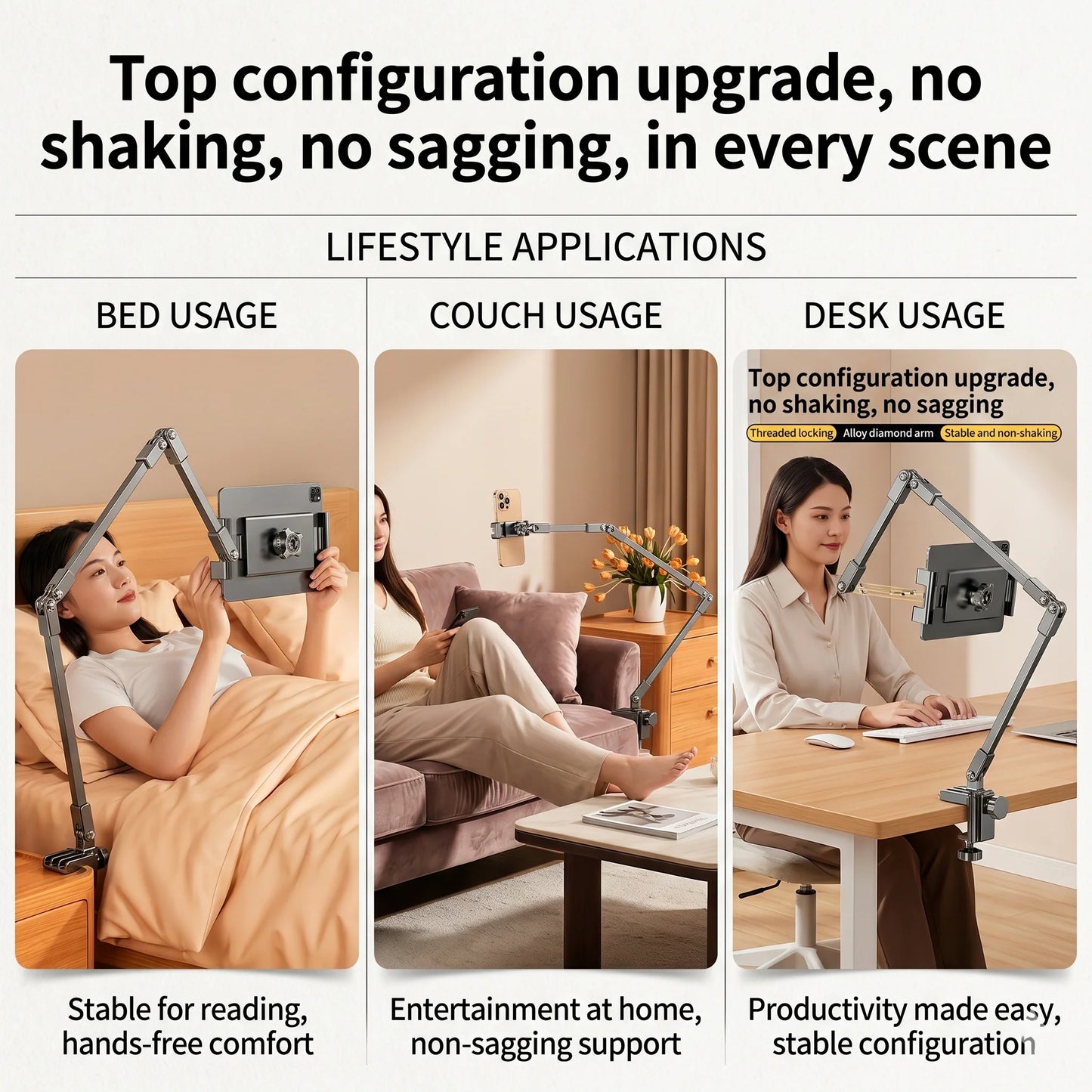 Tablet & Phone Stand Foldable Multi-Angle