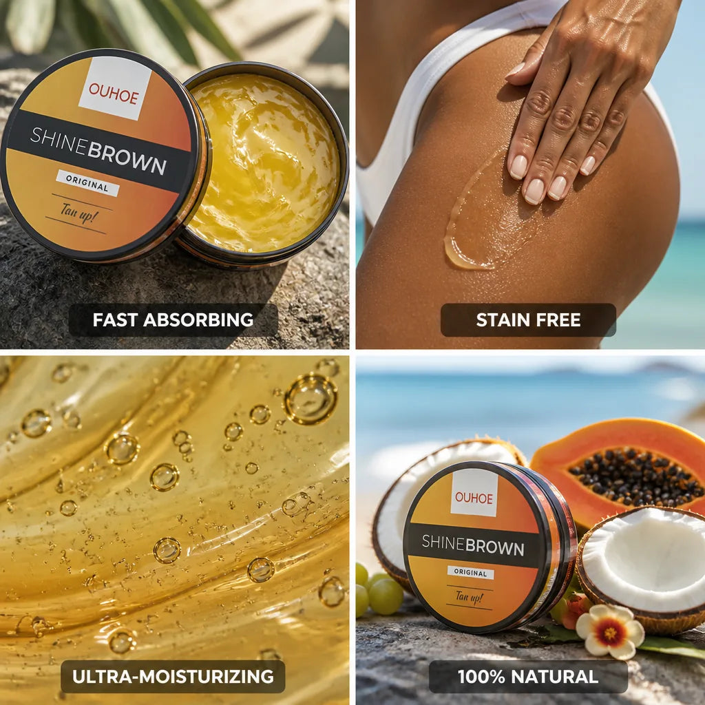 Tanning Gel Fast-Absorbing Stain-Free Ultra-Moisturizing