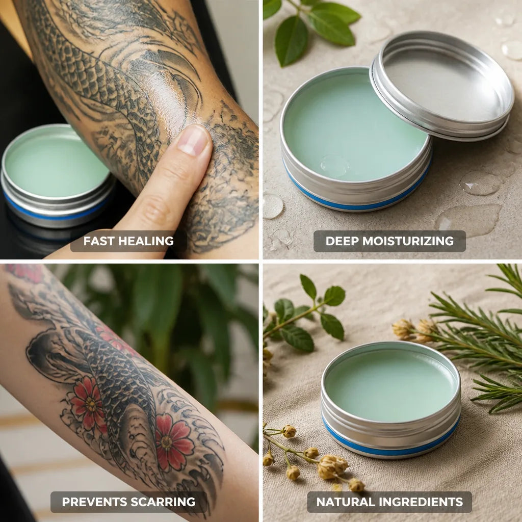 Tattoo Aftercare Balm Fast Healing & Moisturizing